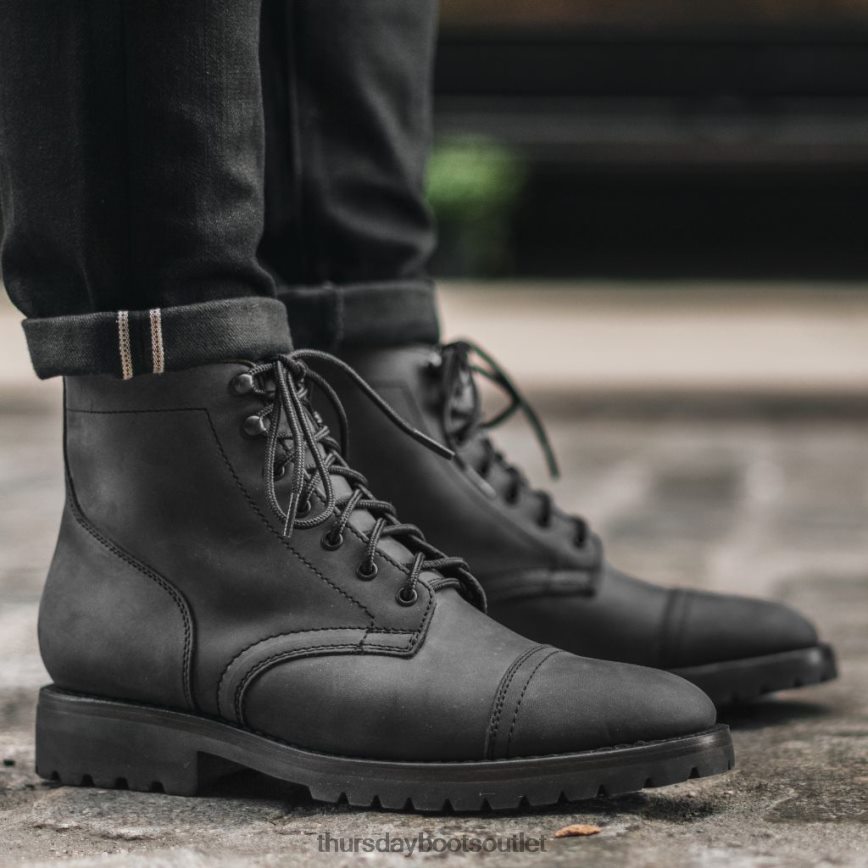 pl Thursday Boots mężczyźni kapitan szary mat V64N6213 buty