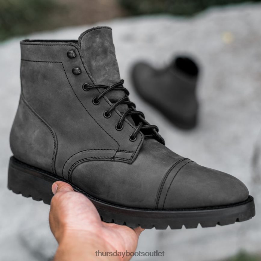 pl Thursday Boots mężczyźni kapitan szary mat V64N6213 buty