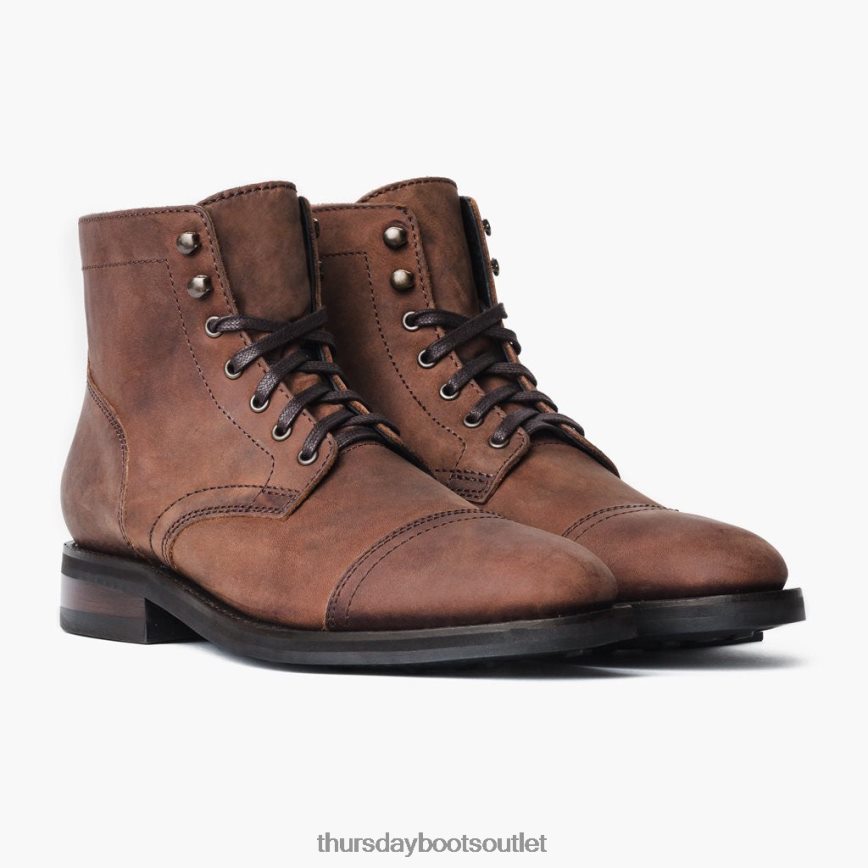 pl Thursday Boots mężczyźni kapitan terakota V64N6215 buty