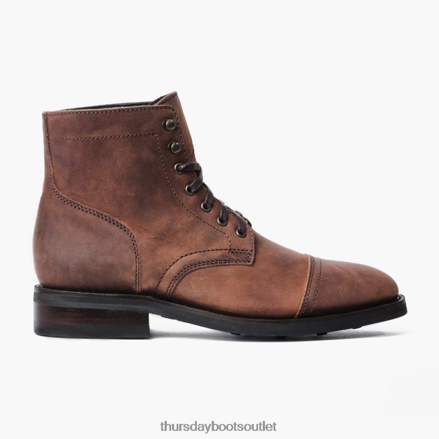 pl Thursday Boots mężczyźni kapitan terakota V64N6215 buty