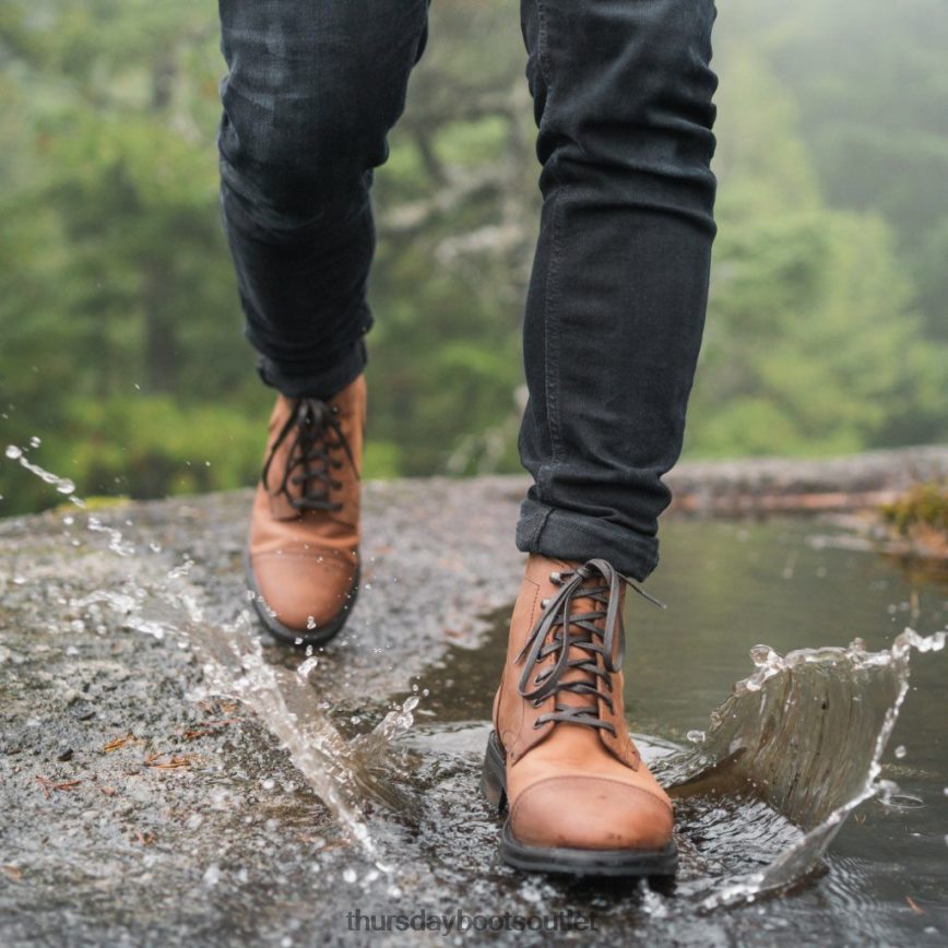pl Thursday Boots mężczyźni kapitan terakota V64N6215 buty