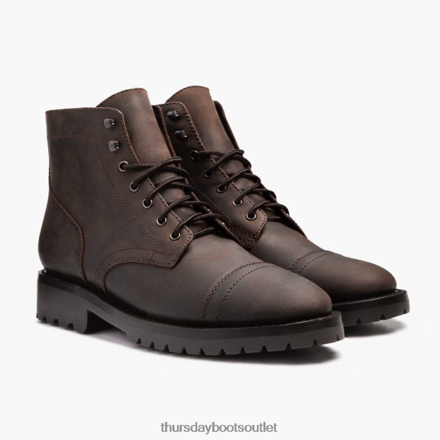 pl Thursday Boots mężczyźni kapitan tytoń V64N625 buty