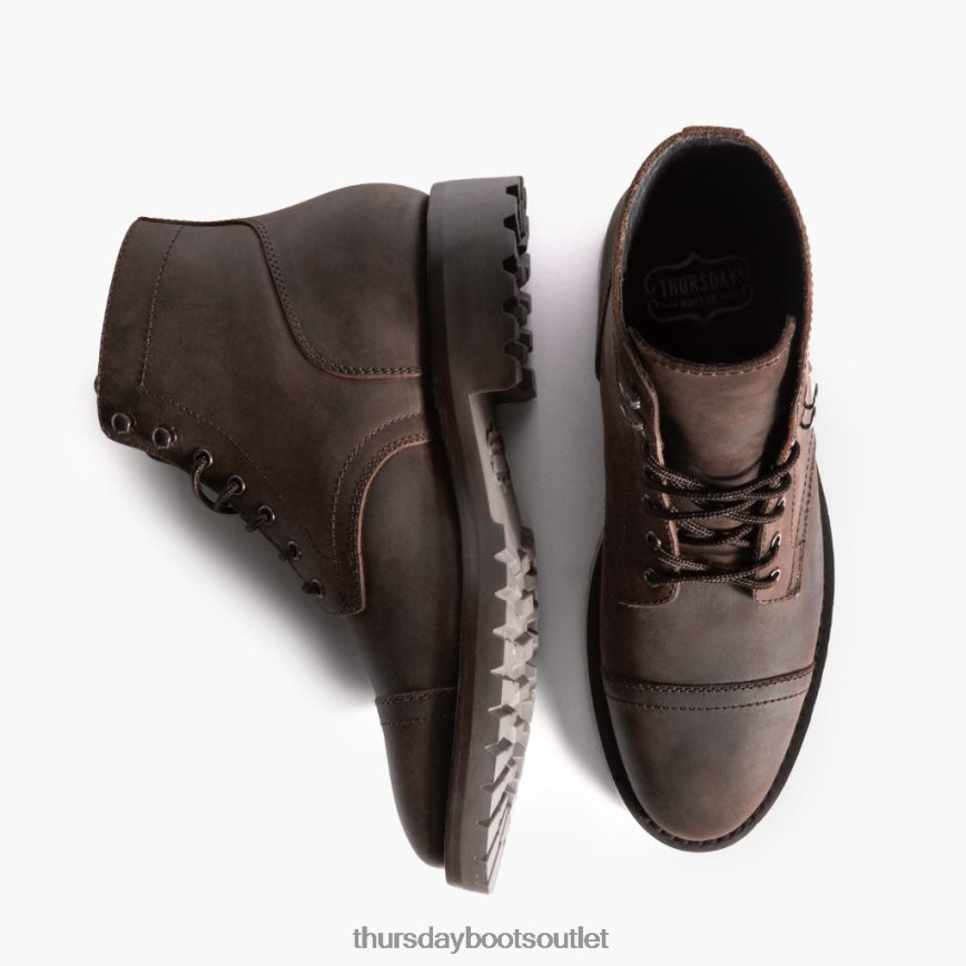 pl Thursday Boots mężczyźni kapitan tytoń V64N625 buty
