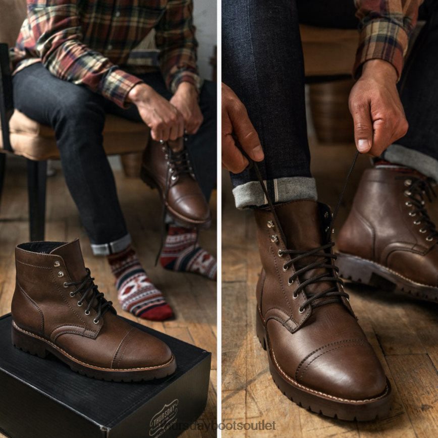 pl Thursday Boots mężczyźni kapitan whisky V64N628 buty