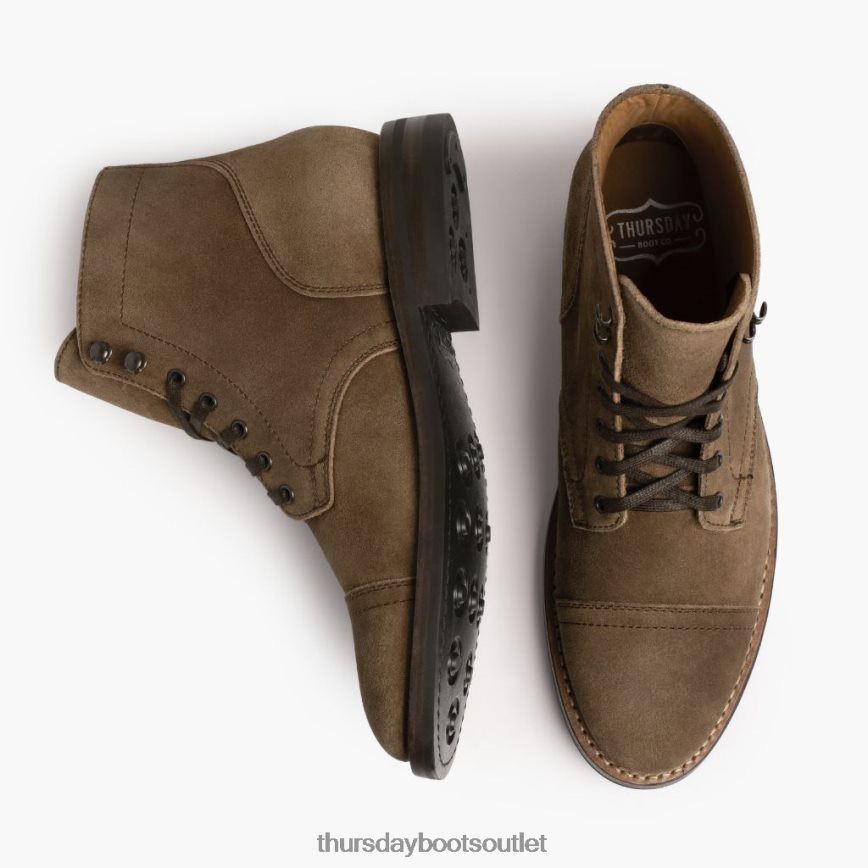 pl Thursday Boots mężczyźni kapitan zakurzony V64N6224 buty