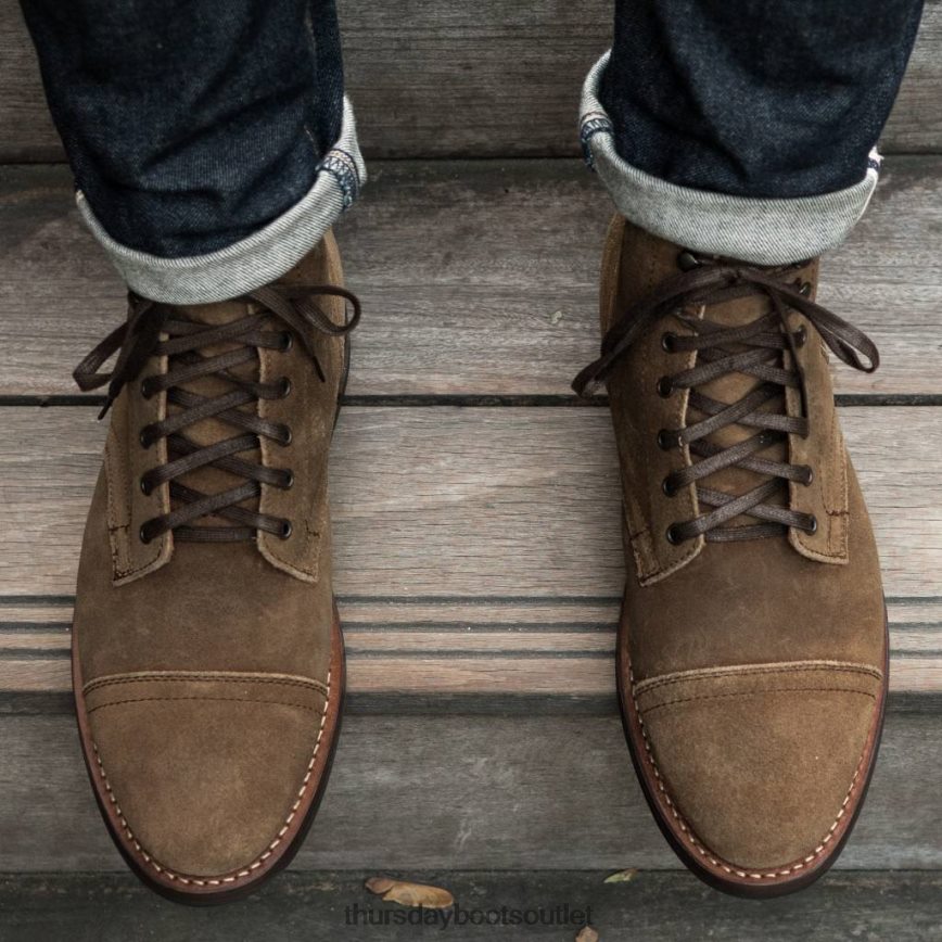 pl Thursday Boots mężczyźni kapitan zakurzony V64N6224 buty