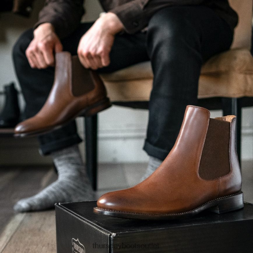pl Thursday Boots mężczyźni kawaler amerykański orzech biały V64N6253 buty