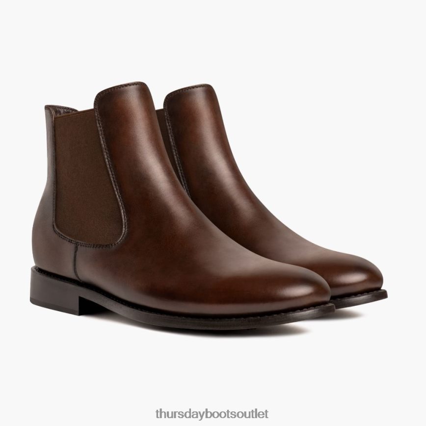 pl Thursday Boots mężczyźni kawaler bogaty mahoń V64N6252 buty