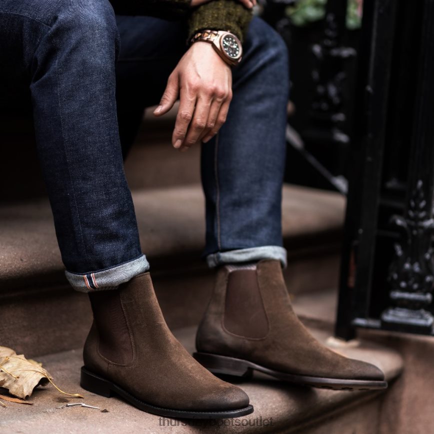 pl Thursday Boots mężczyźni kawaler ciemny brąz V64N6247 buty