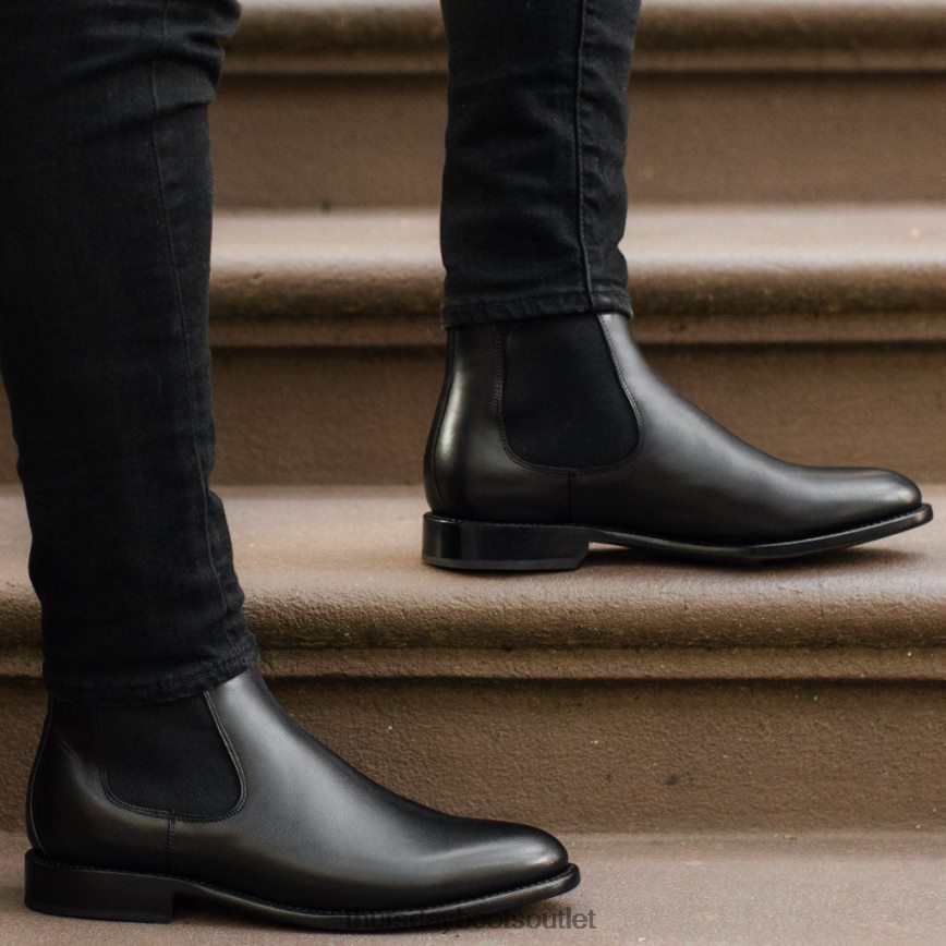 pl Thursday Boots mężczyźni kawaler czarny V64N6251 buty