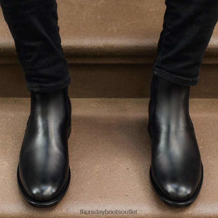 pl Thursday Boots mężczyźni kawaler czarny V64N6251 buty