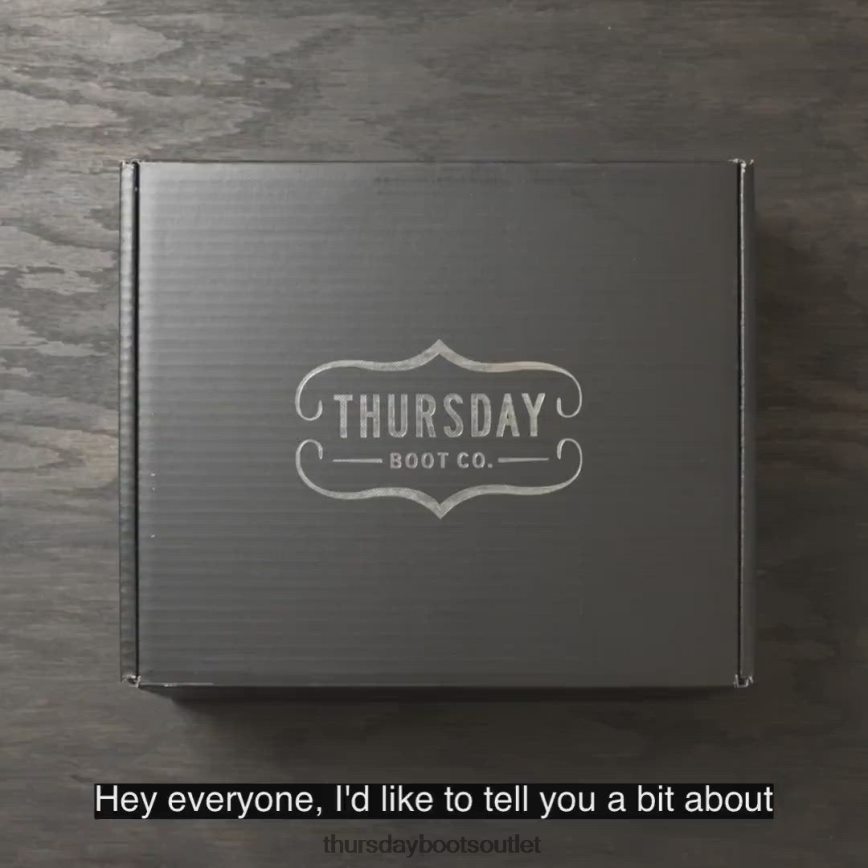 pl Thursday Boots mężczyźni kawaler szary cień V64N6246 buty