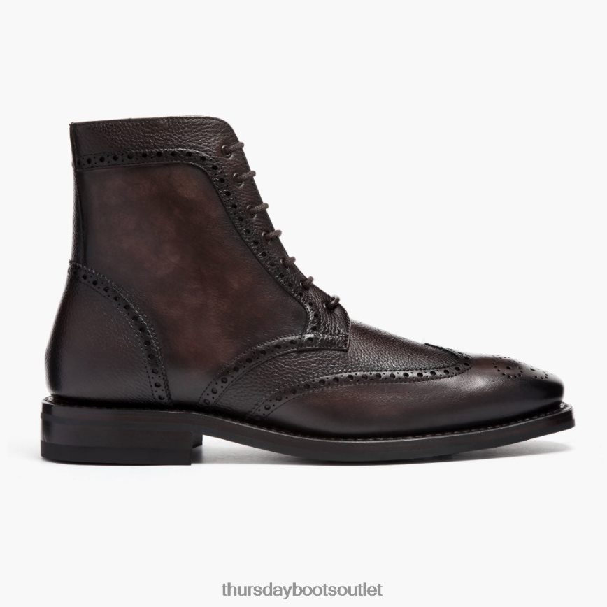 pl Thursday Boots mężczyźni końcówka skrzydła Ciemny dąb V64N6241 buty