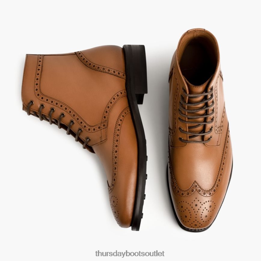 pl Thursday Boots mężczyźni końcówka skrzydła brytyjska opalenizna V64N6242 buty