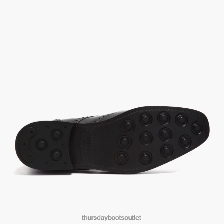 pl Thursday Boots mężczyźni końcówka skrzydła czarny V64N6240 buty