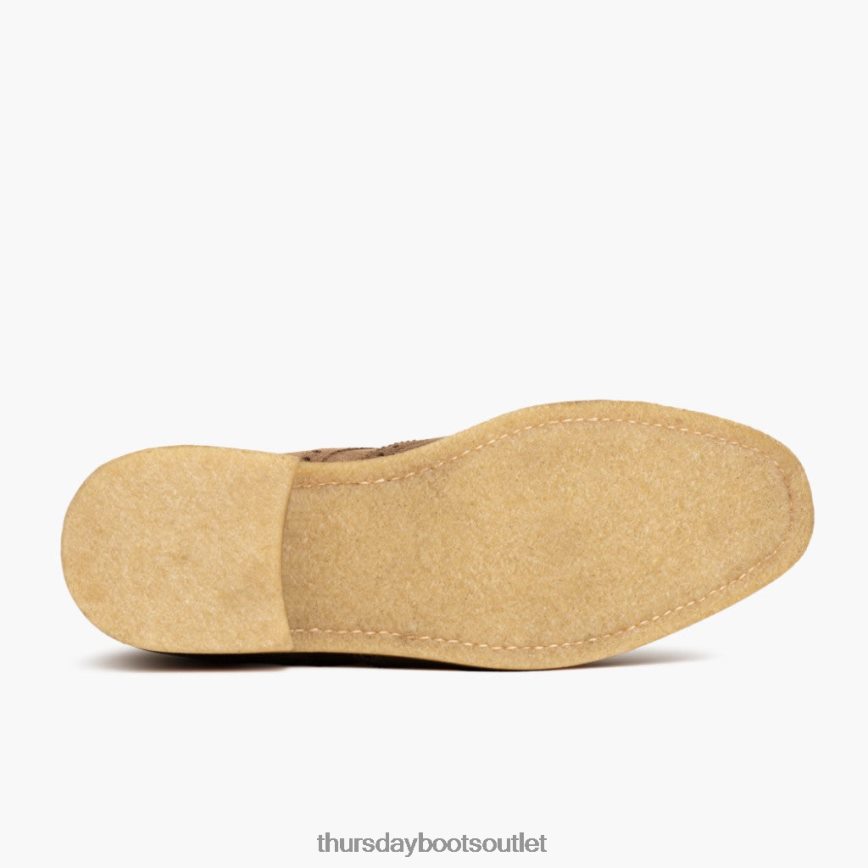 pl Thursday Boots mężczyźni końcówka skrzydła karmelowy zamsz V64N6244 buty