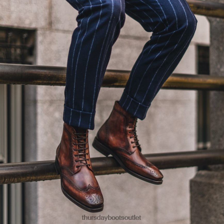 pl Thursday Boots mężczyźni końcówka skrzydła kolor #77 V64N6239 buty