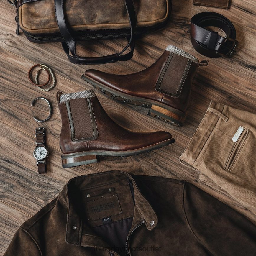pl Thursday Boots mężczyźni książę brązowy V64N6280 buty