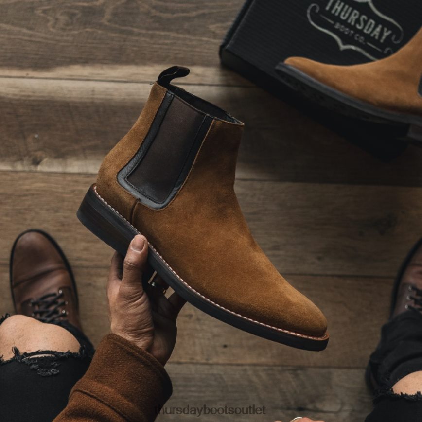 pl Thursday Boots mężczyźni książę miodowy zamsz V64N6278 buty