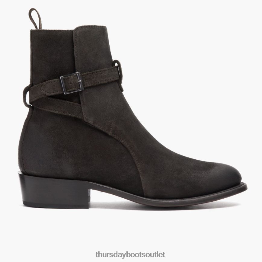 pl Thursday Boots mężczyźni łobuz ciemnooliwkowy zamsz V64N6288 buty