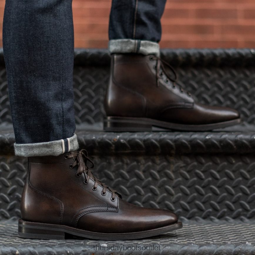 pl Thursday Boots mężczyźni prezydent czarna kawa V64N6227 buty