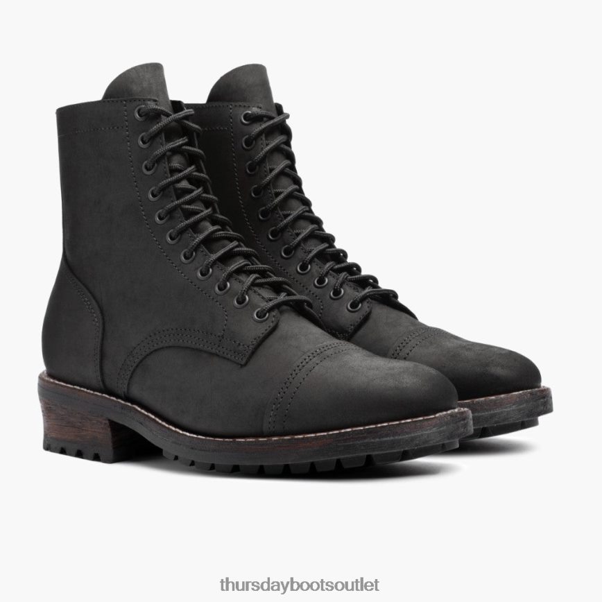 pl Thursday Boots mężczyźni rejestrator czarny mat V64N6299 buty