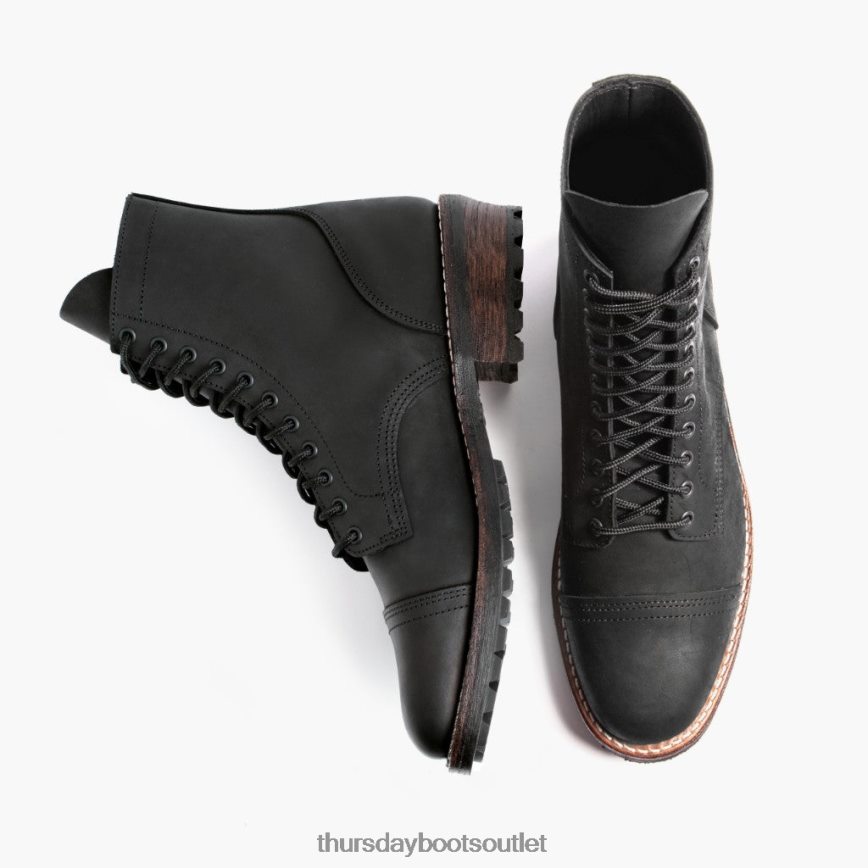 pl Thursday Boots mężczyźni rejestrator czarny mat V64N6299 buty