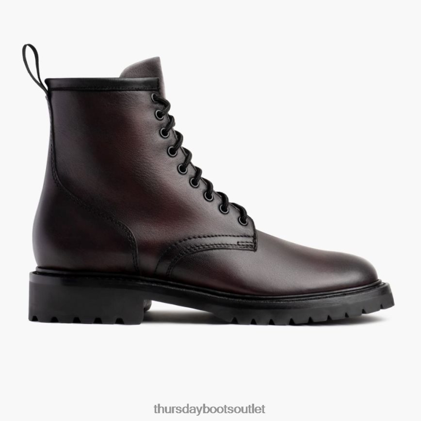pl Thursday Boots mężczyźni stąpać czarna wiśnia V64N6256 buty