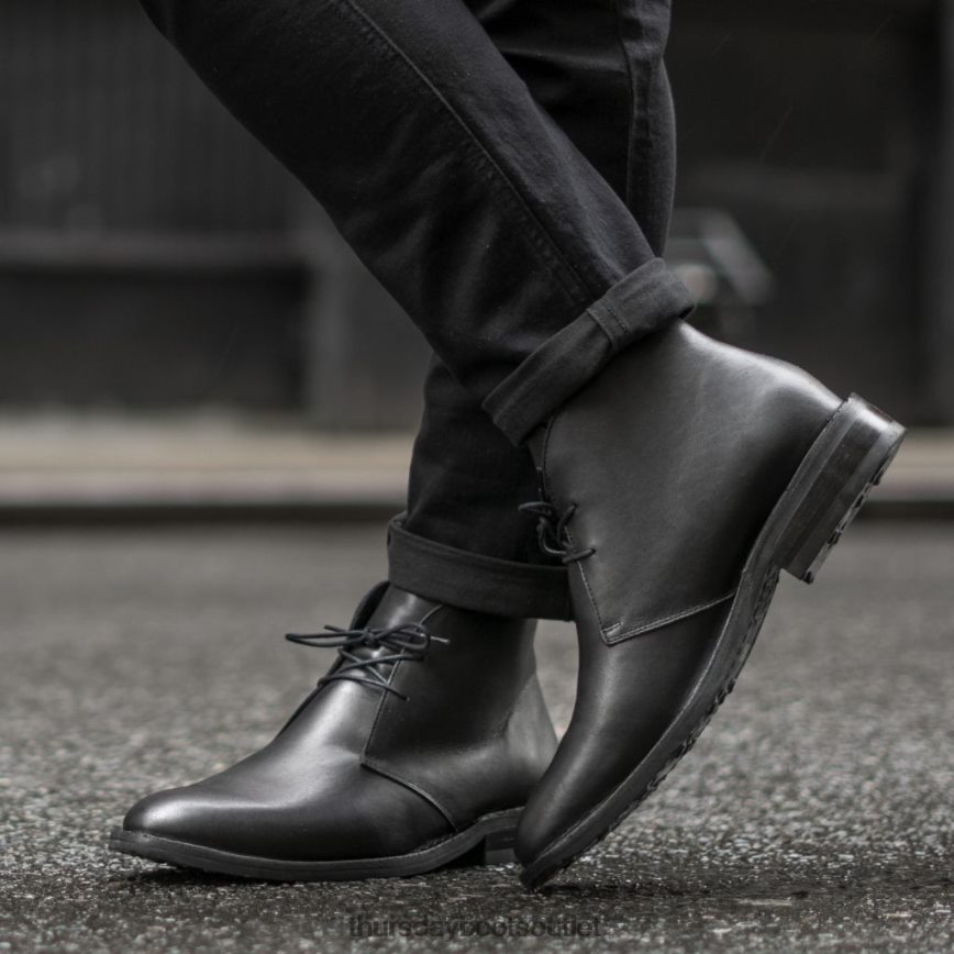 pl Thursday Boots mężczyźni zwiadowca czarny V64N6266 buty