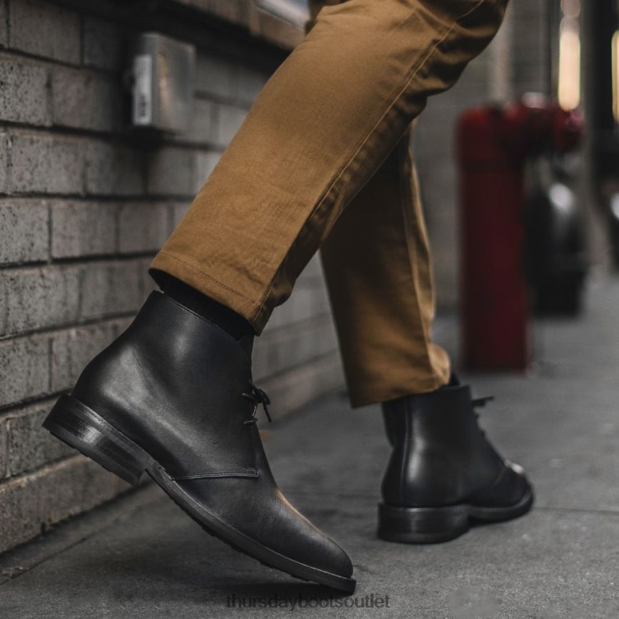 pl Thursday Boots mężczyźni zwiadowca czarny V64N6266 buty