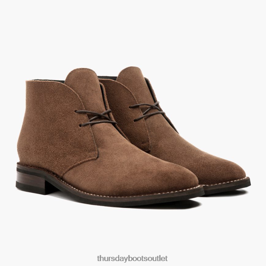 pl Thursday Boots mężczyźni zwiadowca koniakowy zamsz V64N6262 buty