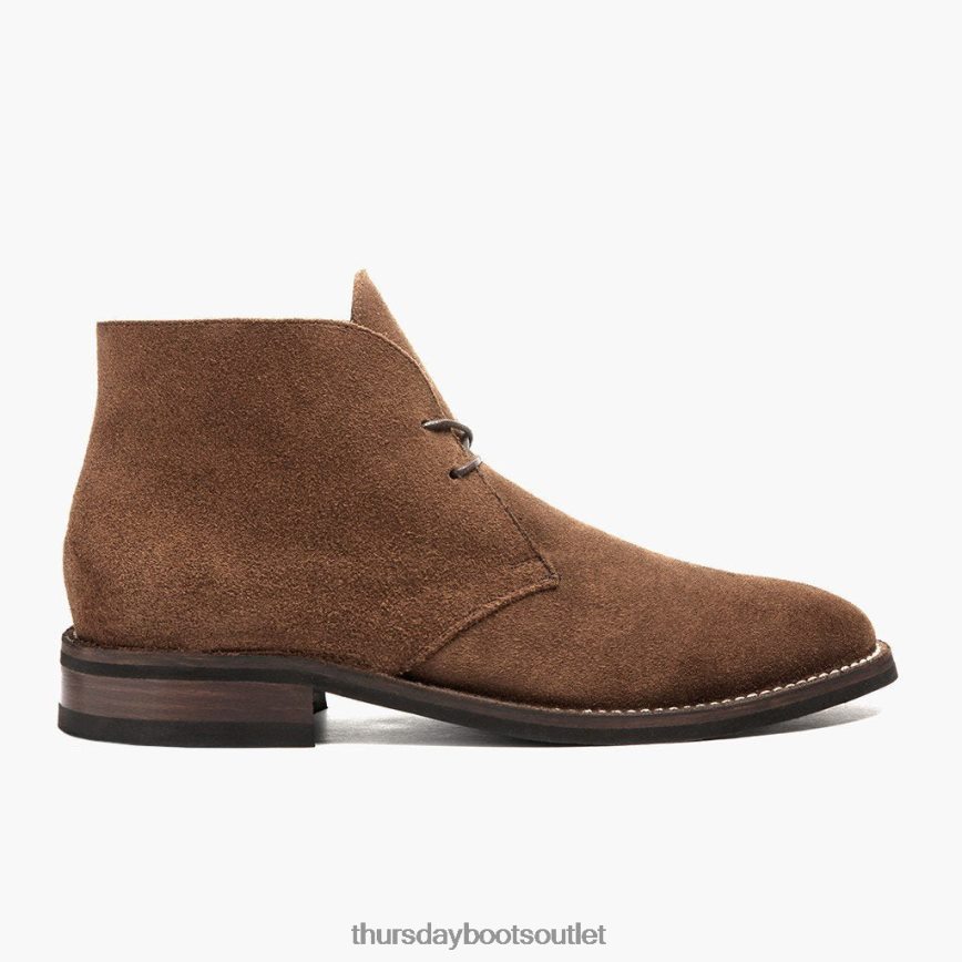 pl Thursday Boots mężczyźni zwiadowca koniakowy zamsz V64N6262 buty