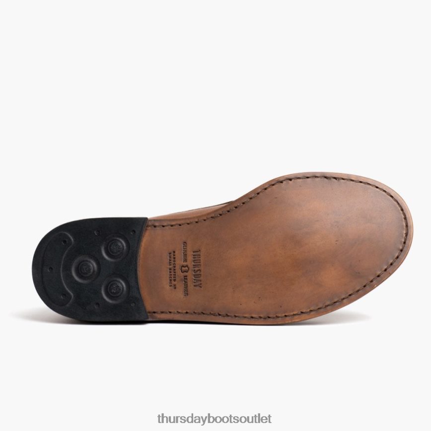 pl Thursday Boots mężczyźni mokasyn ręcznie szyty Herbatnik V64N62225 buty