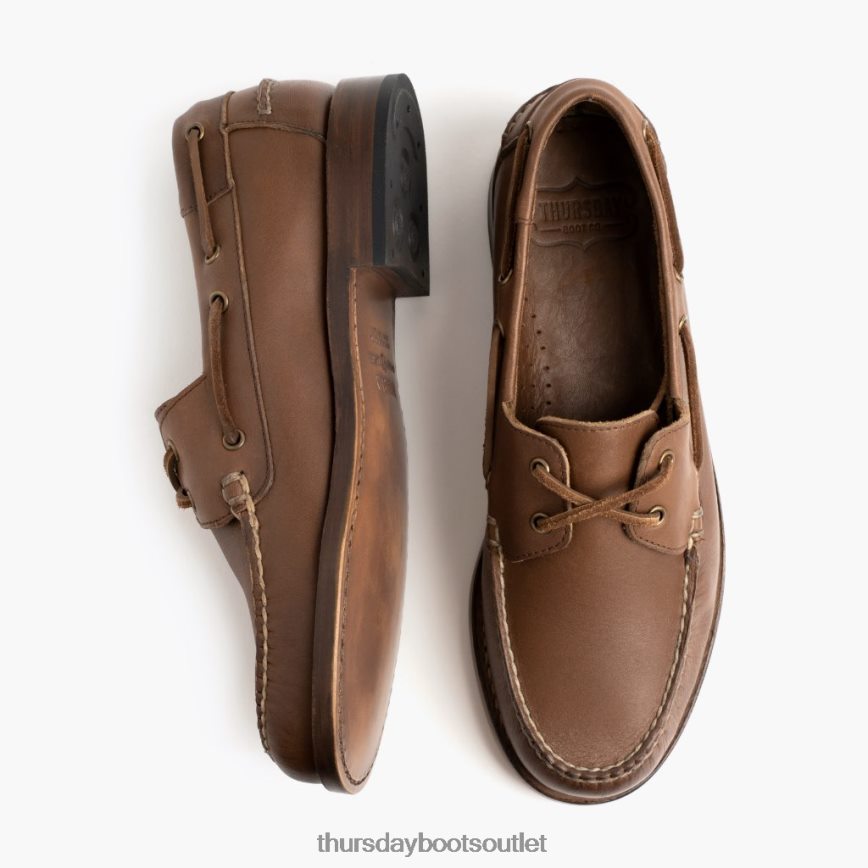pl Thursday Boots mężczyźni mokasyn ręcznie szyty amerykański orzech biały V64N62222 buty