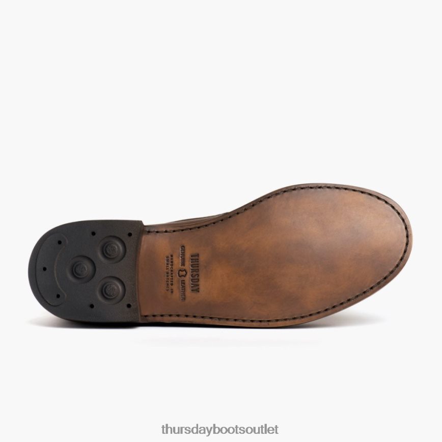 pl Thursday Boots mężczyźni mokasyn ręcznie szyty amerykański orzech biały V64N62222 buty