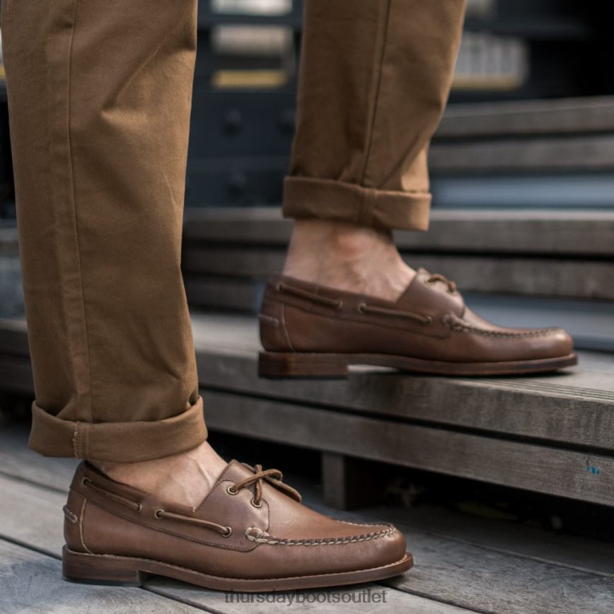 pl Thursday Boots mężczyźni mokasyn ręcznie szyty amerykański orzech biały V64N62222 buty