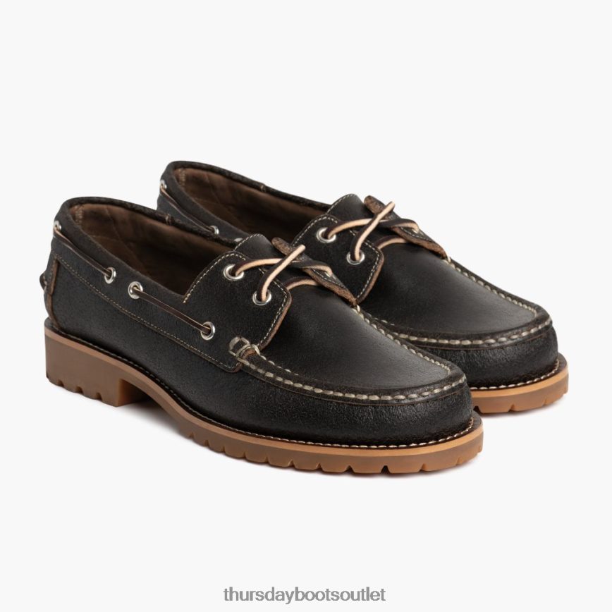 pl Thursday Boots mężczyźni mokasyn ręcznie szyty kakao V64N62228 buty