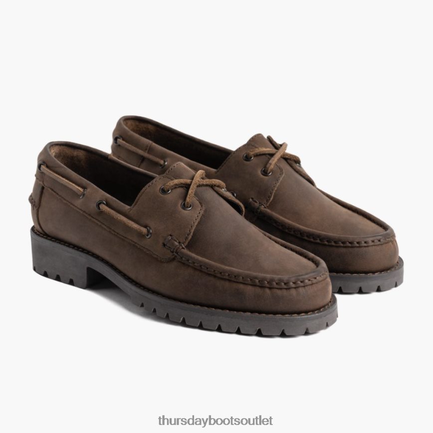 pl Thursday Boots mężczyźni mokasyn ręcznie szyty tytoń V64N62226 buty