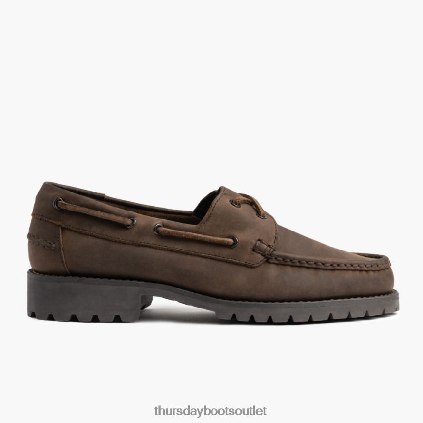 pl Thursday Boots mężczyźni mokasyn ręcznie szyty tytoń V64N62226 buty
