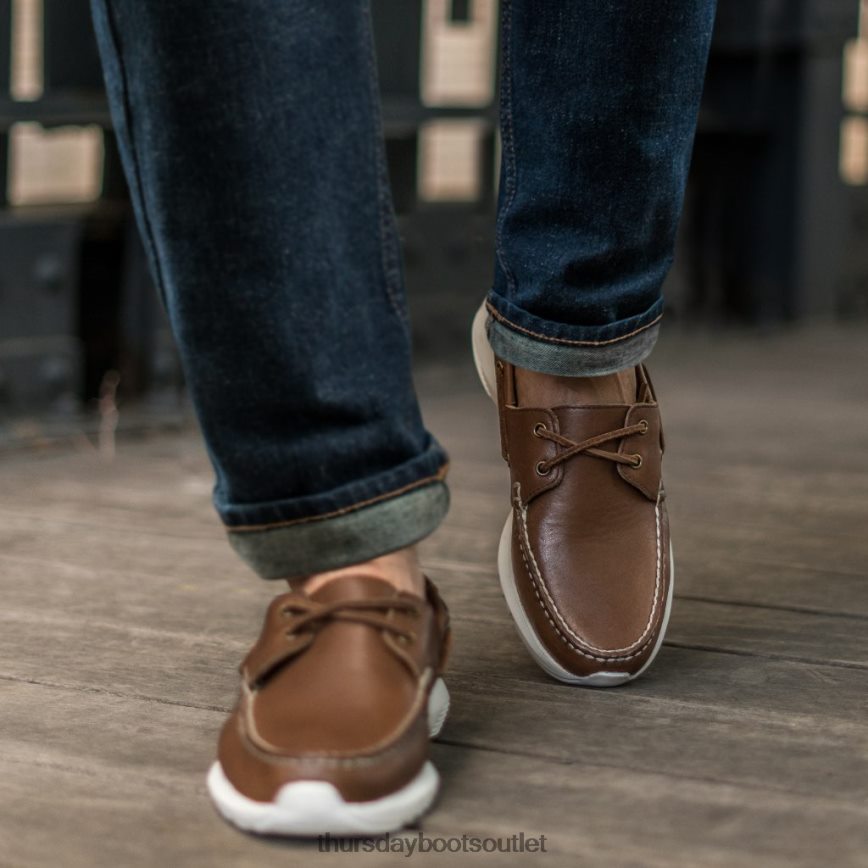 pl Thursday Boots mężczyźni ręcznie szyty biegacz amerykański orzech biały V64N62199 buty