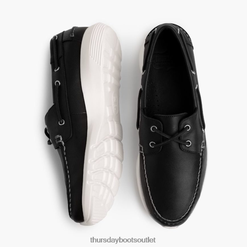 pl Thursday Boots mężczyźni ręcznie szyty biegacz czarny V64N62198 buty