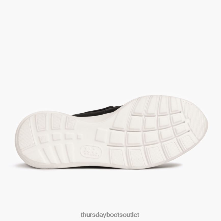 pl Thursday Boots mężczyźni ręcznie szyty biegacz czarny V64N62198 buty