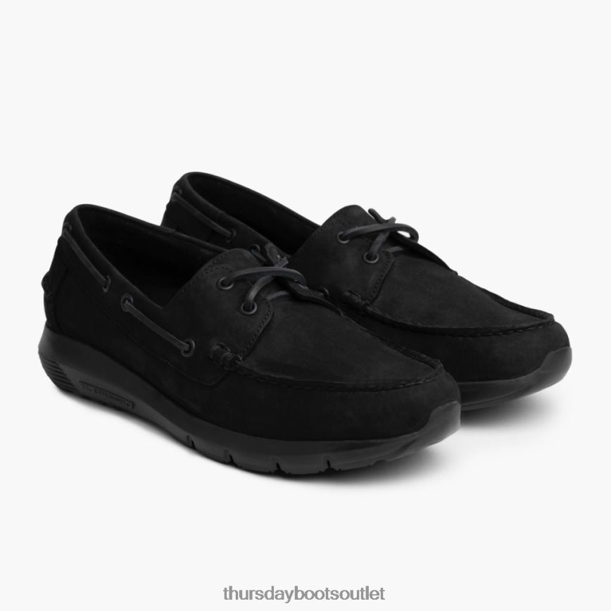 pl Thursday Boots mężczyźni ręcznie szyty biegacz czarny mat V64N62197 buty