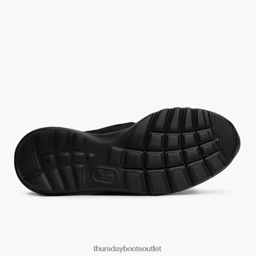 pl Thursday Boots mężczyźni ręcznie szyty biegacz czarny mat V64N62197 buty