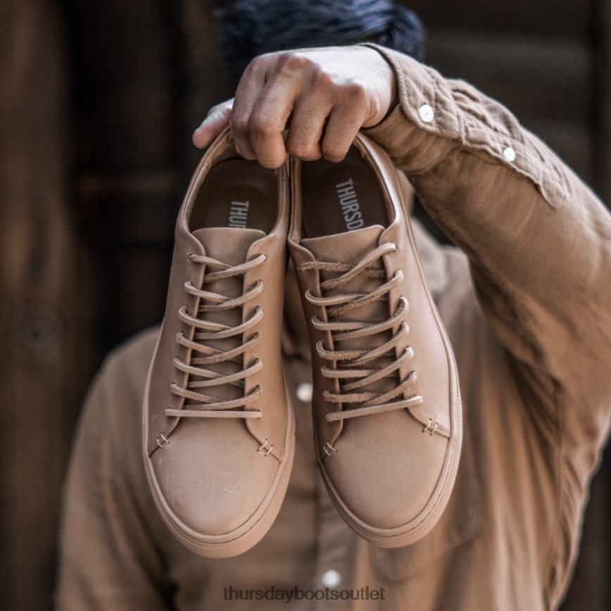pl Thursday Boots mężczyźni premierowy niski top naturalna vachetta V64N62130 buty
