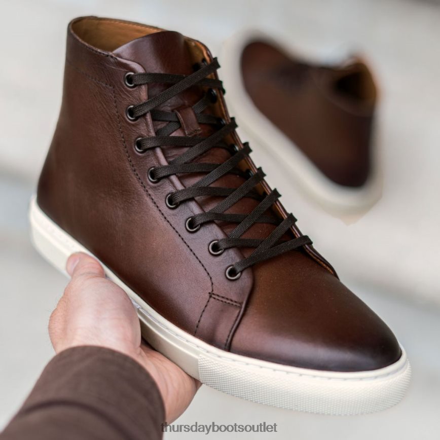 pl Thursday Boots mężczyźni premierowy wysoki top Kawa V64N62136 buty