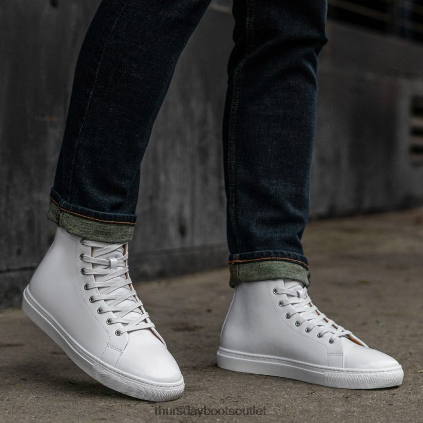 pl Thursday Boots mężczyźni premierowy wysoki top biały V64N62138 buty