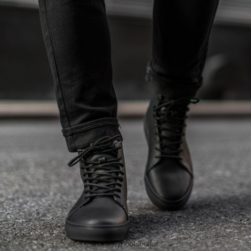 pl Thursday Boots mężczyźni premierowy wysoki top czarna vachetta V64N62139 buty