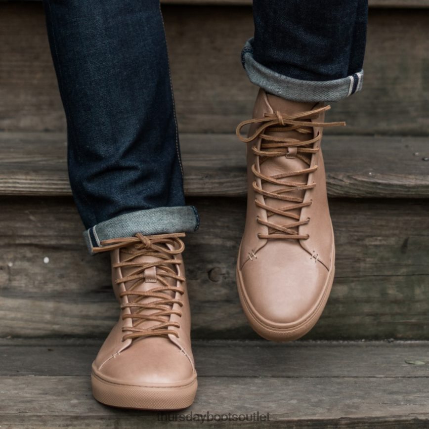 pl Thursday Boots mężczyźni premierowy wysoki top naturalna vachetta V64N62141 buty