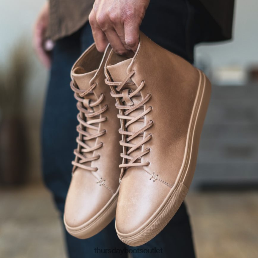 pl Thursday Boots mężczyźni premierowy wysoki top naturalna vachetta V64N62141 buty